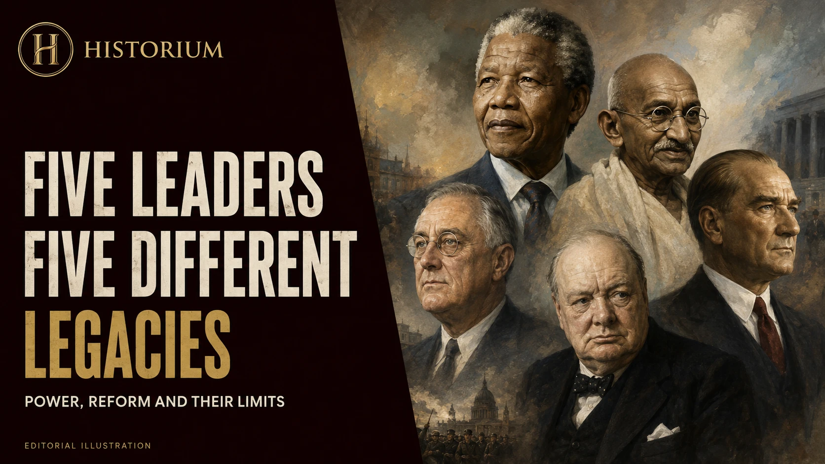 Five Political Leaders: Achievements, Choices and the Limits of Power article cover