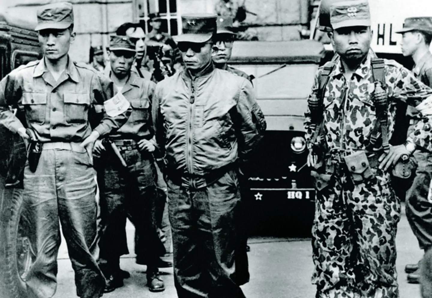 Major General Park Chung-hee photographed amid South Korea’s May 1961 military coup.