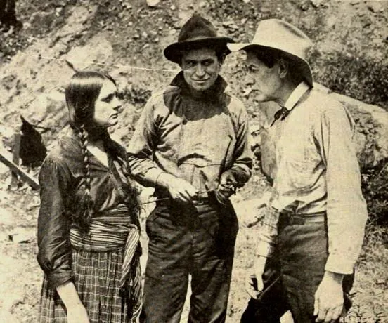 Anna Lehr and Will Rogers in a publicity still for Laughing Bill Hyde.